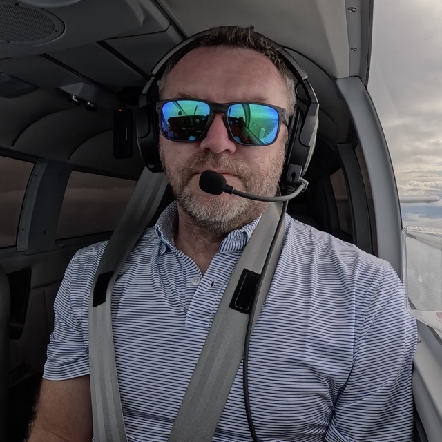 Tropic Polo - White and Blue Stripe